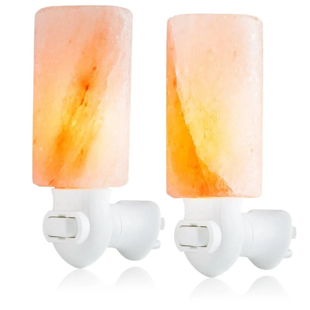 Himalayan Salt Night Light - Cylinder Shape